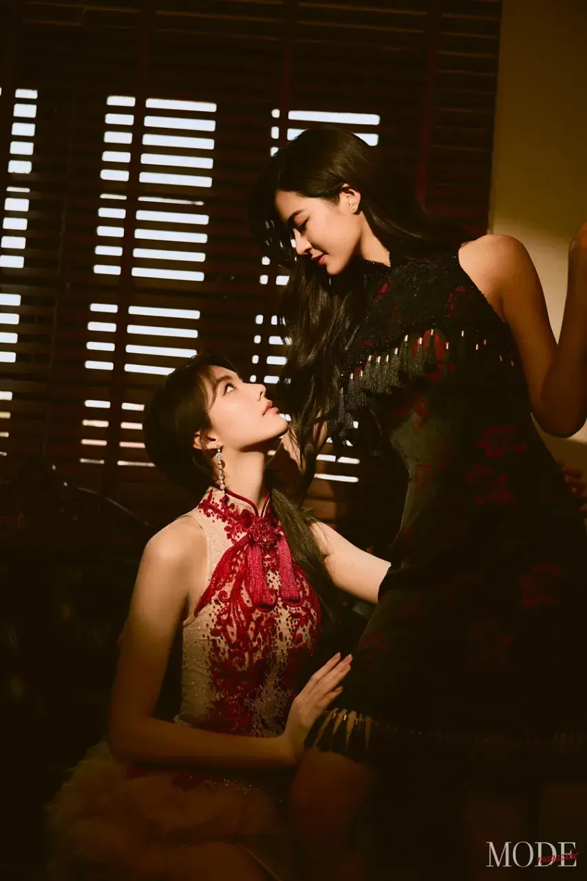 หลิงหลิง-ศิริลักษณ์ คอง & ออม กรณ์นภัส @ MODE China February 2025