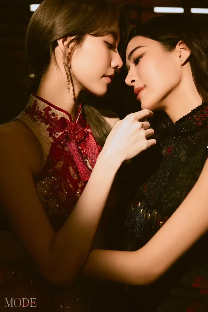 หลิงหลิง-ศิริลักษณ์ คอง & ออม กรณ์นภัส @ MODE China February 2025