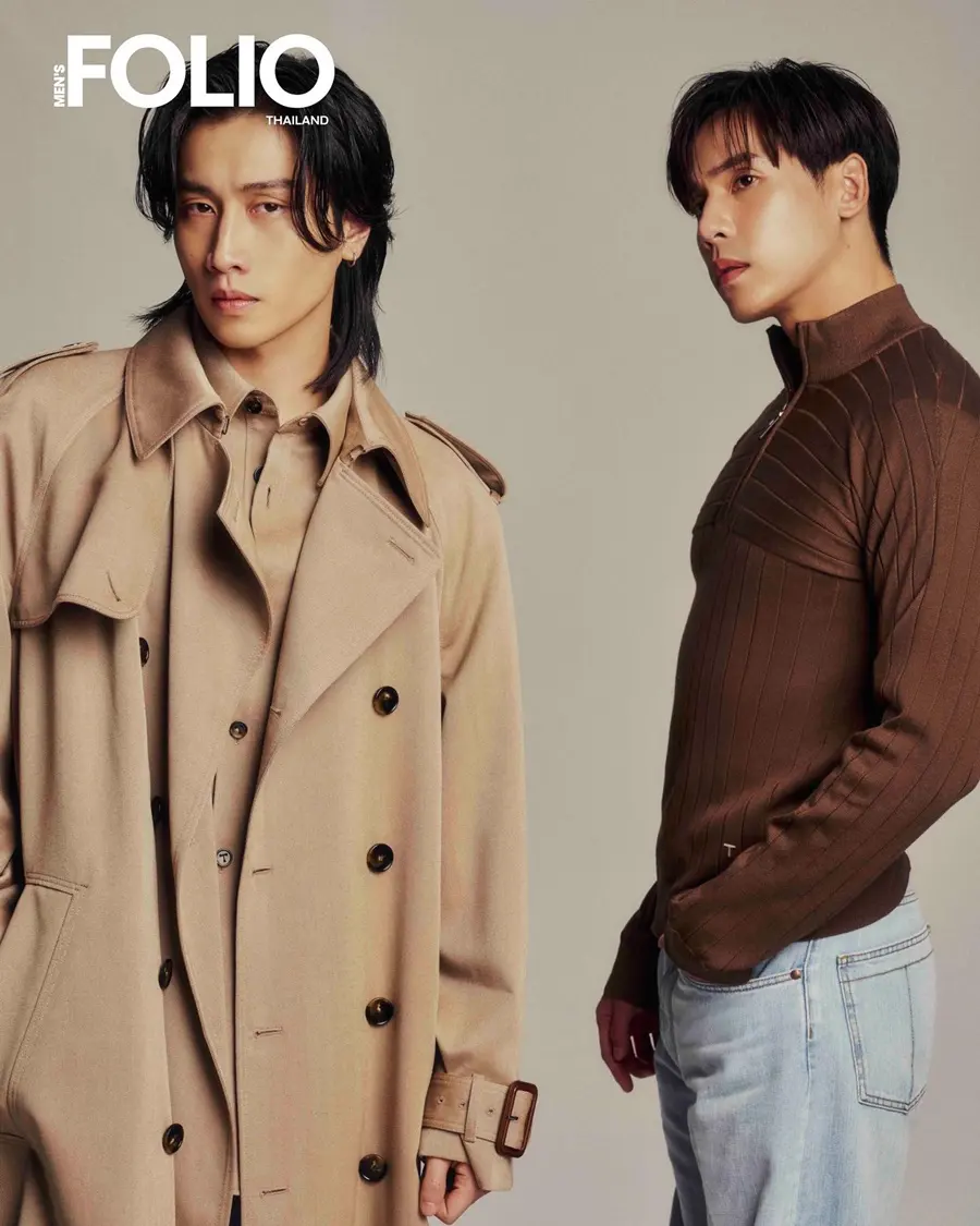 เจษ เจษฎ์พิพัฒ & ไบเบิ้ล วิชญ์ภาส @ MEN'S FOLIO Thailand February 2025