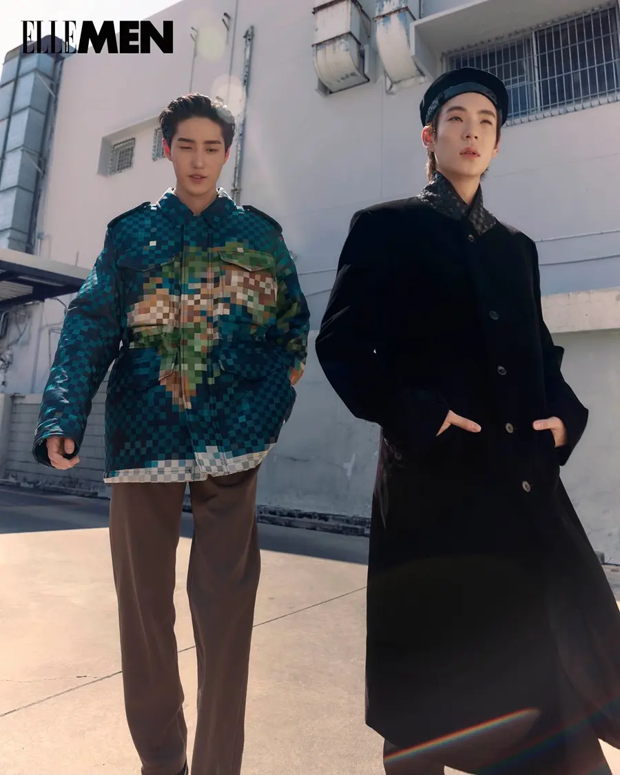 ต่อ-ธนภพ & เจเจ-กฤษณภูมิ @ ELLE MEN Thailand January 2025