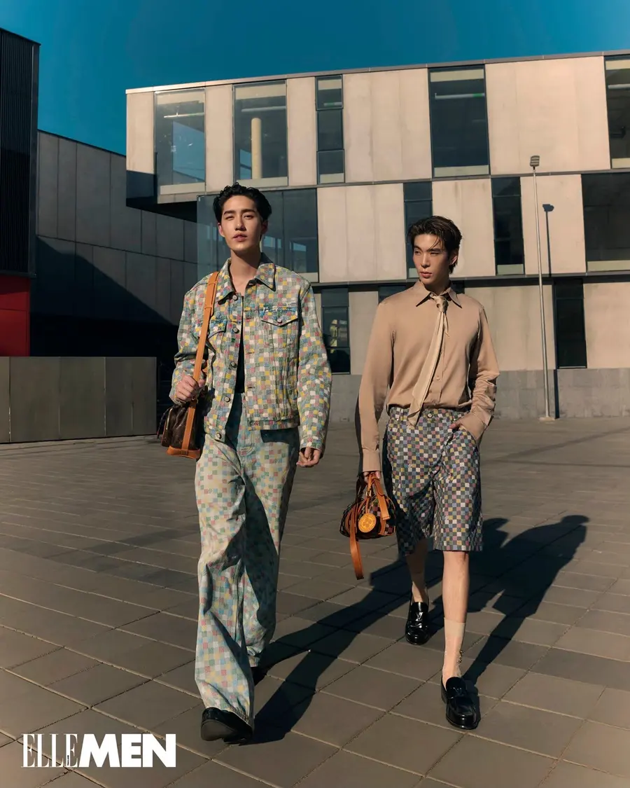 ต่อ-ธนภพ & เจเจ-กฤษณภูมิ @ ELLE MEN Thailand January 2025