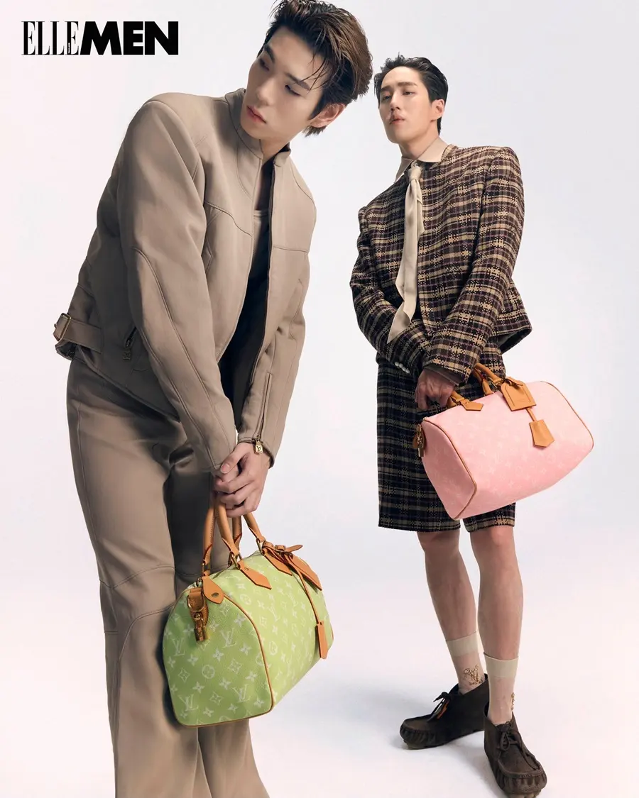 ต่อ-ธนภพ & เจเจ-กฤษณภูมิ @ ELLE MEN Thailand January 2025