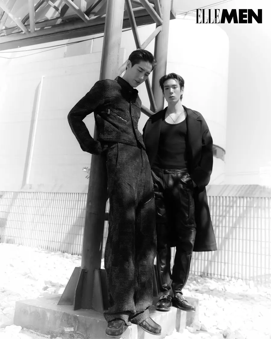 ต่อ-ธนภพ & เจเจ-กฤษณภูมิ @ ELLE MEN Thailand January 2025