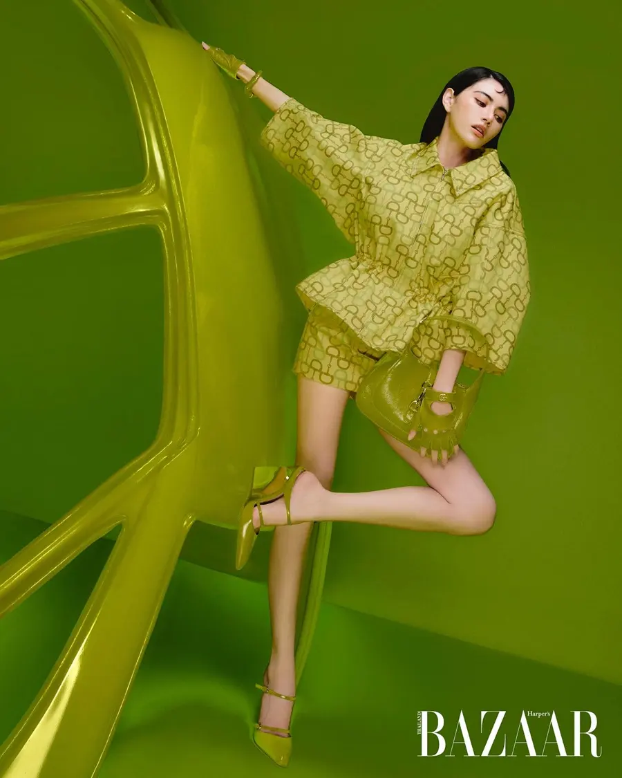 ใหม่-ดาวิกา โฮร์เน่ @ Harper's BAZAAR Thailand February 2025