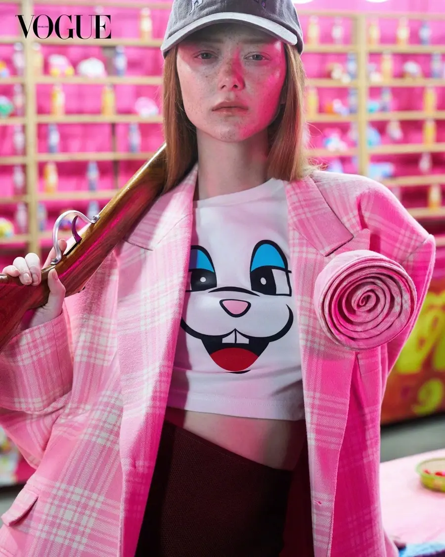 Sara Grace Wallerstedt @ VOGUE Thailand February 2025