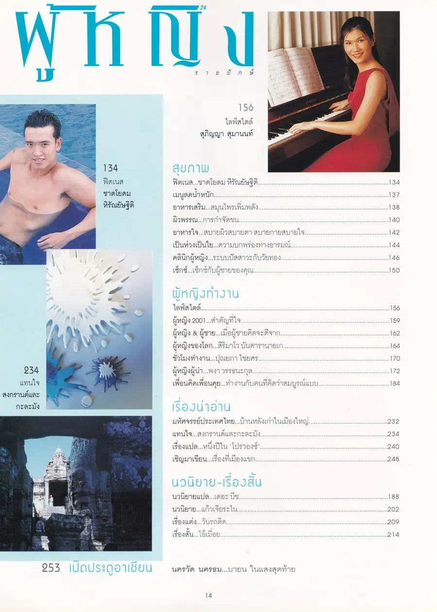(วันวาน) จอย รินลณี @ นิตยสาร ผู้หญิง ปีที่ 16 ฉบับที่ 328 ปักษ์แรก เมษายน 2542