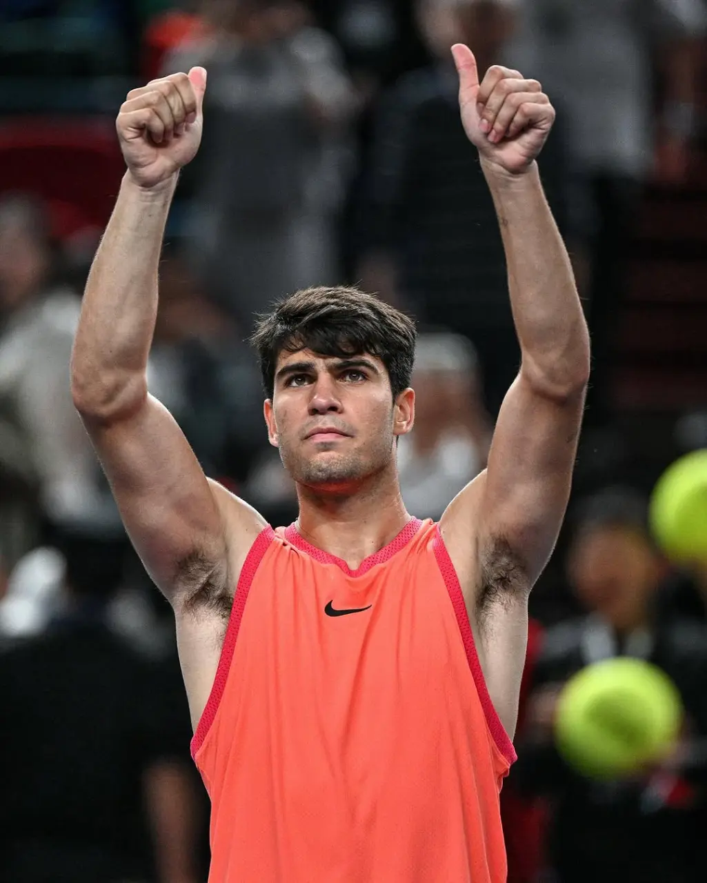 Tennis player : Carlos Alcaraz Garfia