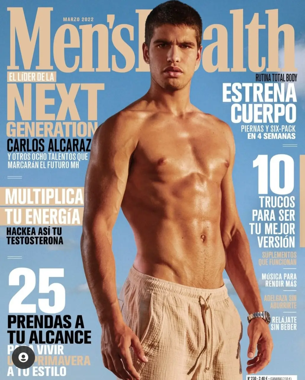 Tennis player : Carlos Alcaraz Garfia