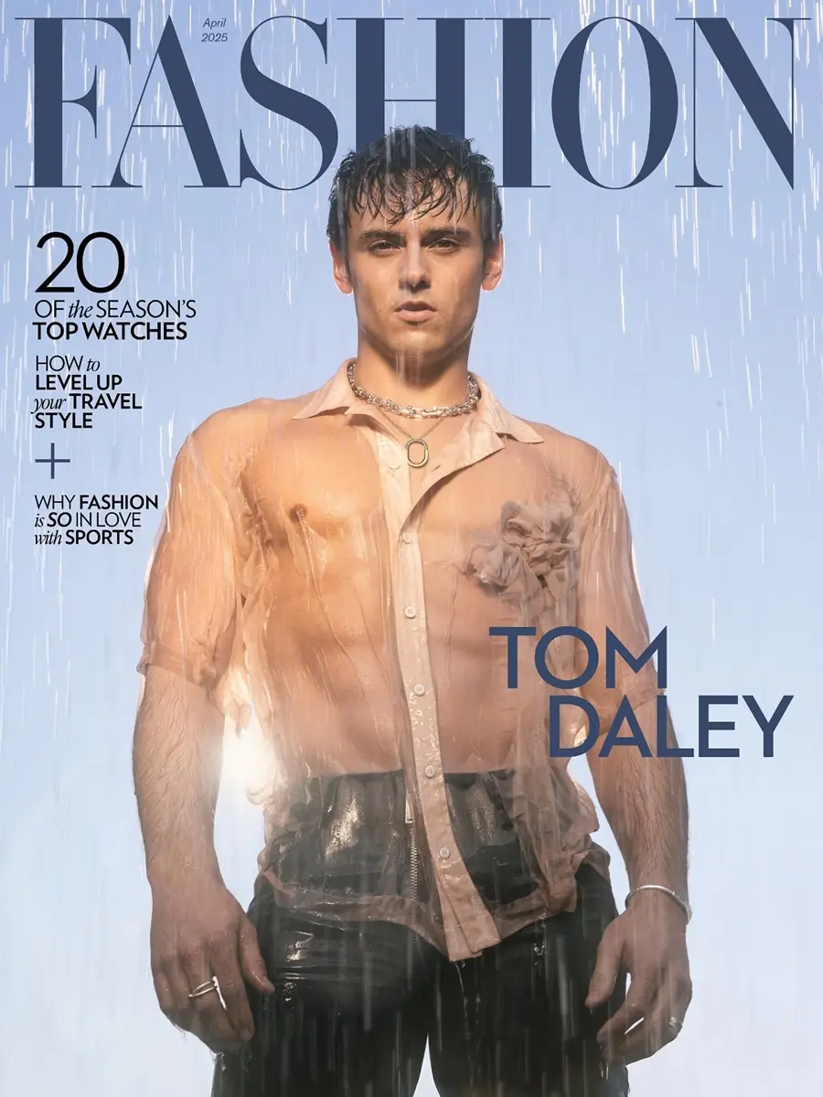 Tom Daley @ FASHION Magazine Canada April 2025
