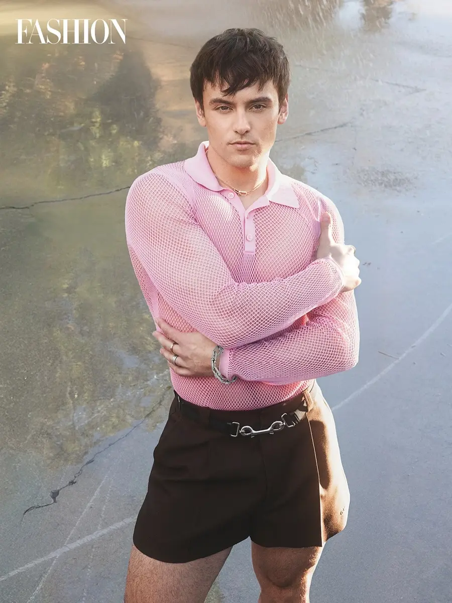 Tom Daley @ FASHION Magazine Canada April 2025