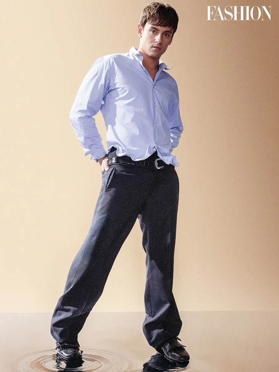 Tom Daley @ FASHION Magazine Canada April 2025