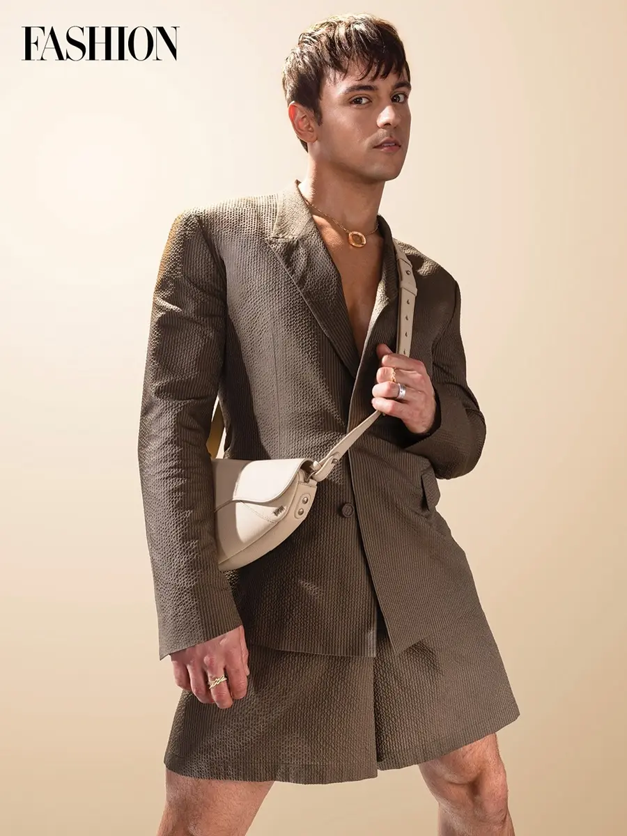 Tom Daley @ FASHION Magazine Canada April 2025