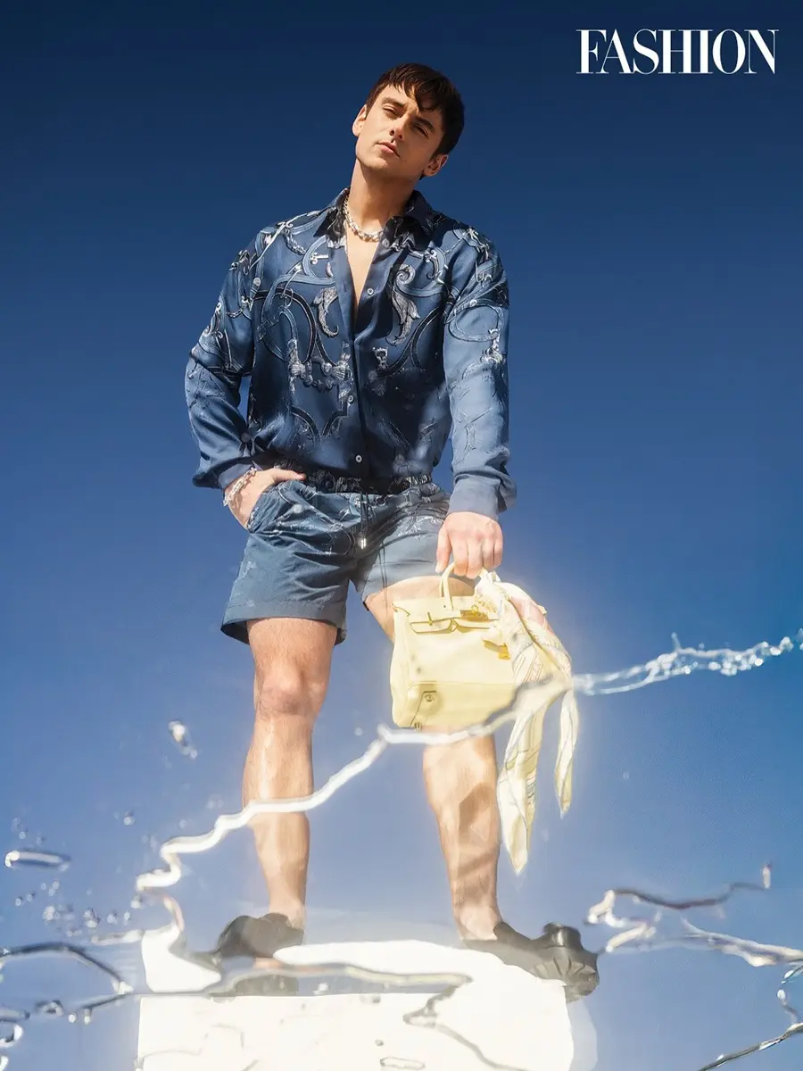 Tom Daley @ FASHION Magazine Canada April 2025