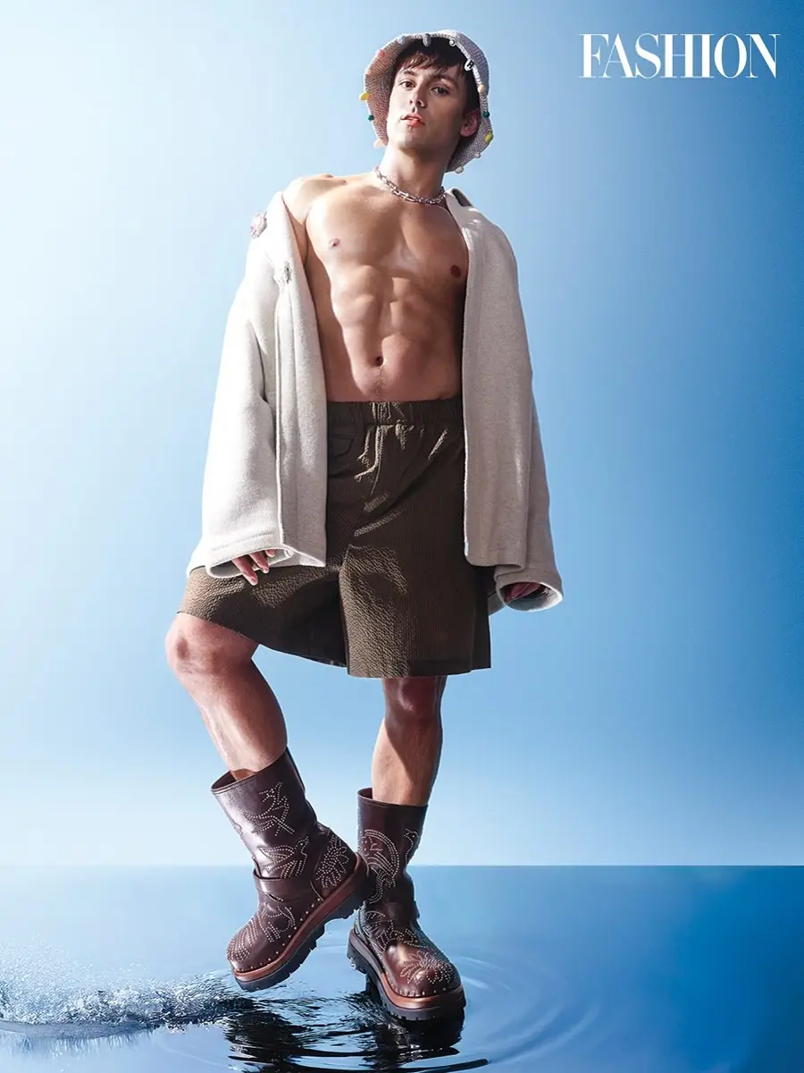 Tom Daley @ FASHION Magazine Canada April 2025