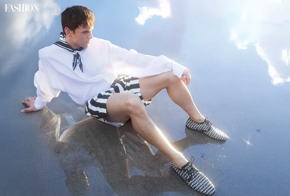 Tom Daley @ FASHION Magazine Canada April 2025