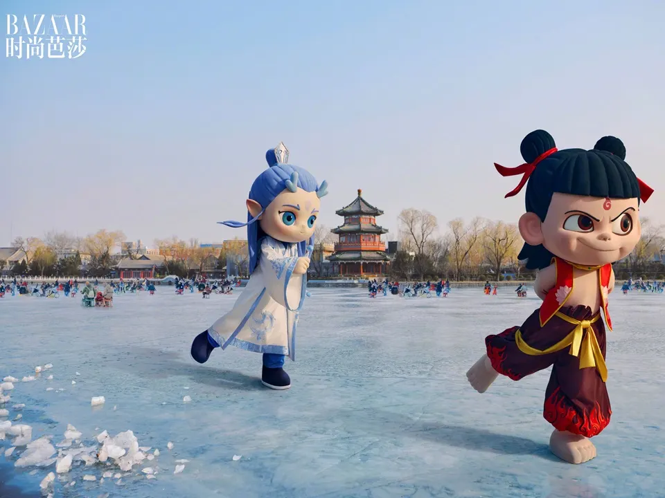 Nezha & Ao Bing @ Harper's BAZAAR China March 2025