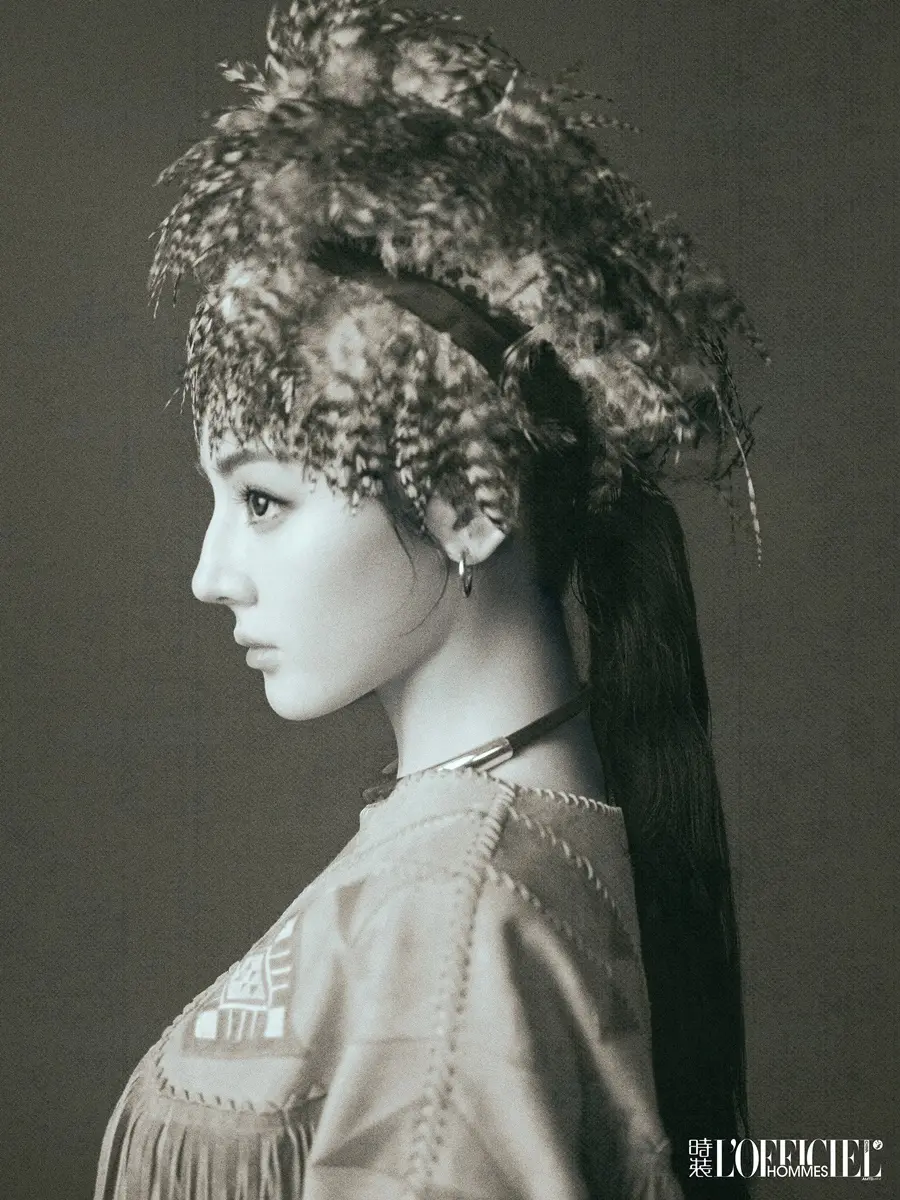 Dilireba @ L&rsquo;OFFICIEL HOMMES China March 2025