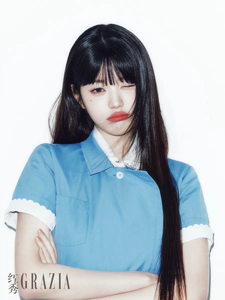 (IVE) Jang Wonyoung @ GRAZIA China March 2025