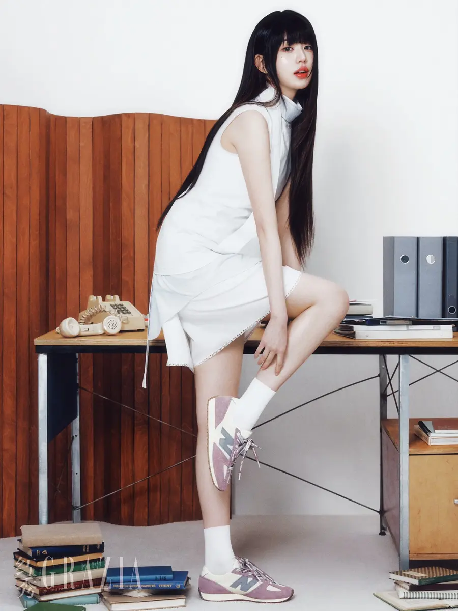 (IVE) Jang Wonyoung @ GRAZIA China March 2025