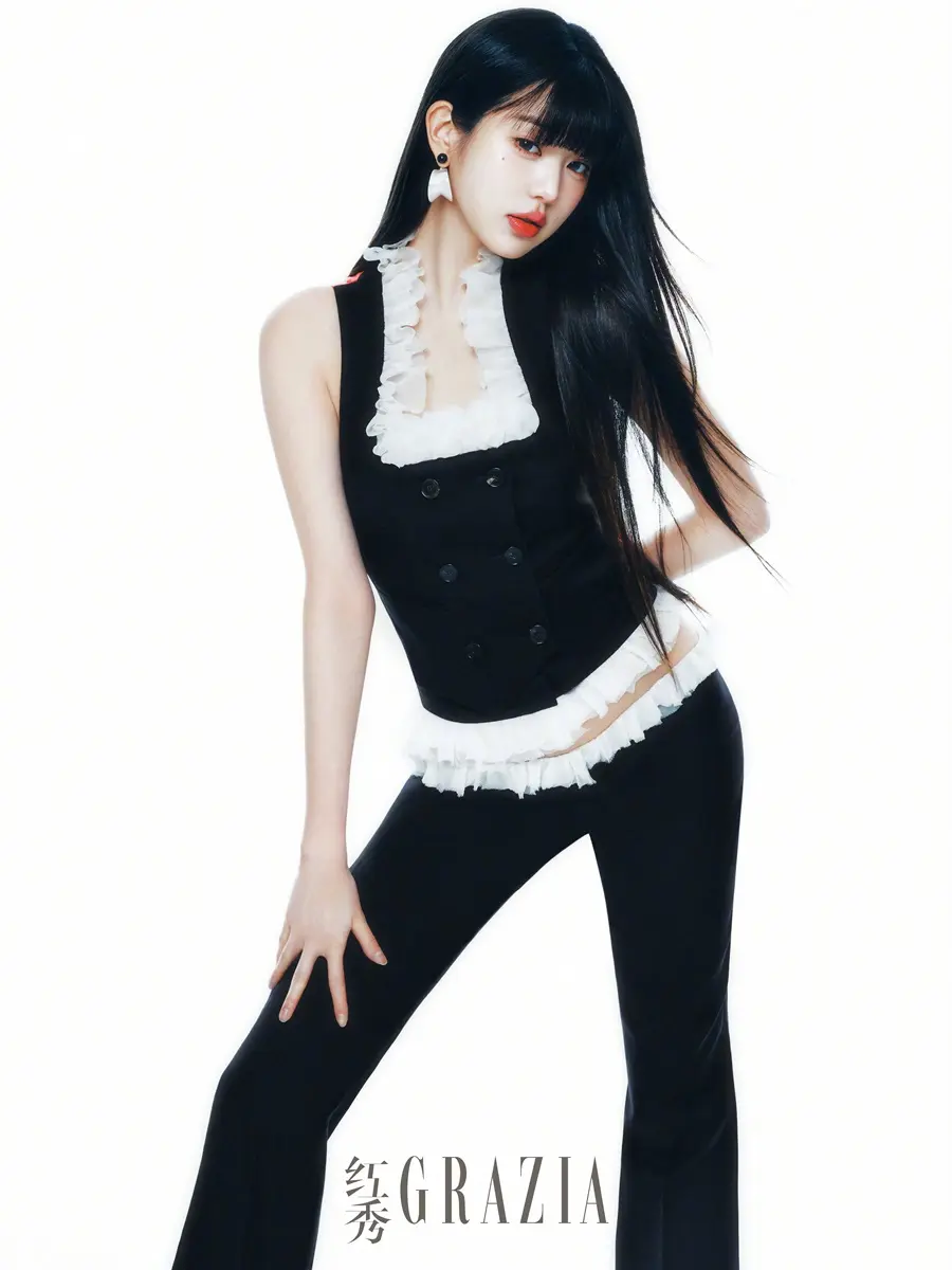 (IVE) Jang Wonyoung @ GRAZIA China March 2025