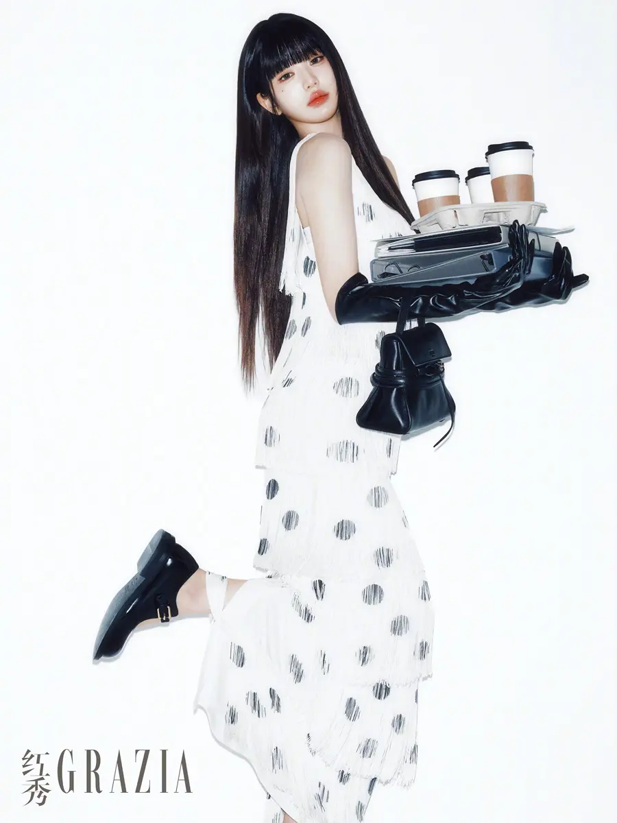 (IVE) Jang Wonyoung @ GRAZIA China March 2025