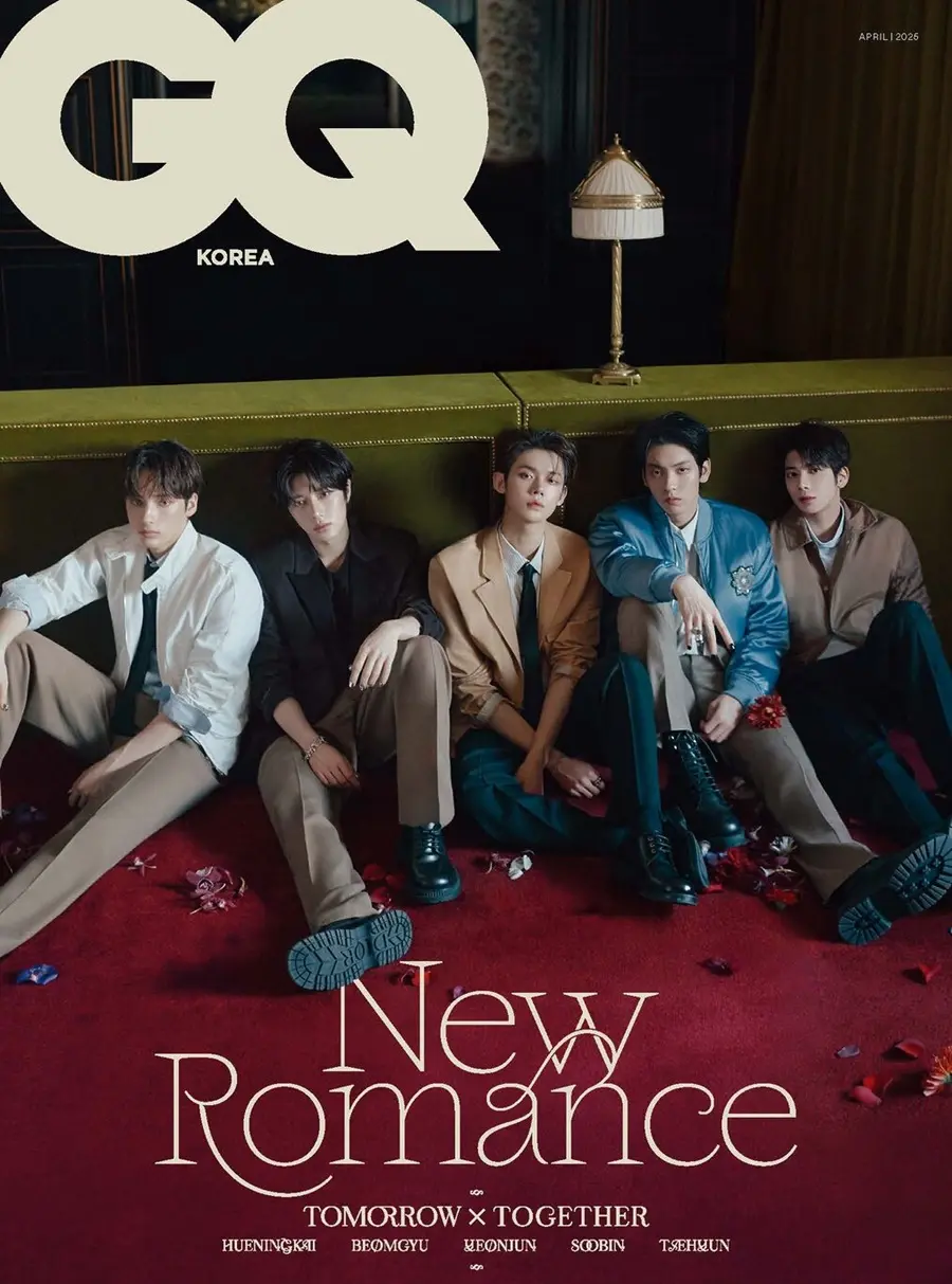 TXT @ GQ Korea April 2025