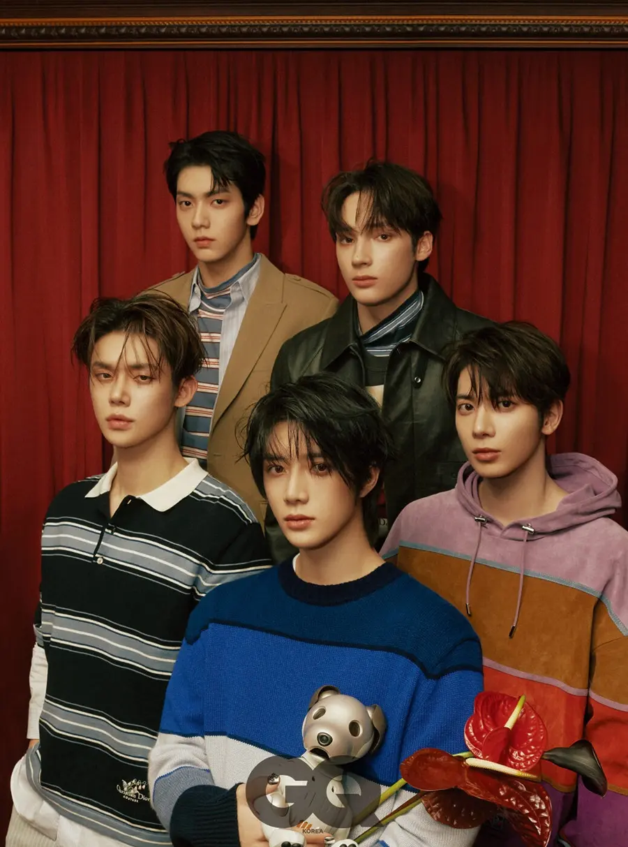 TXT @ GQ Korea April 2025