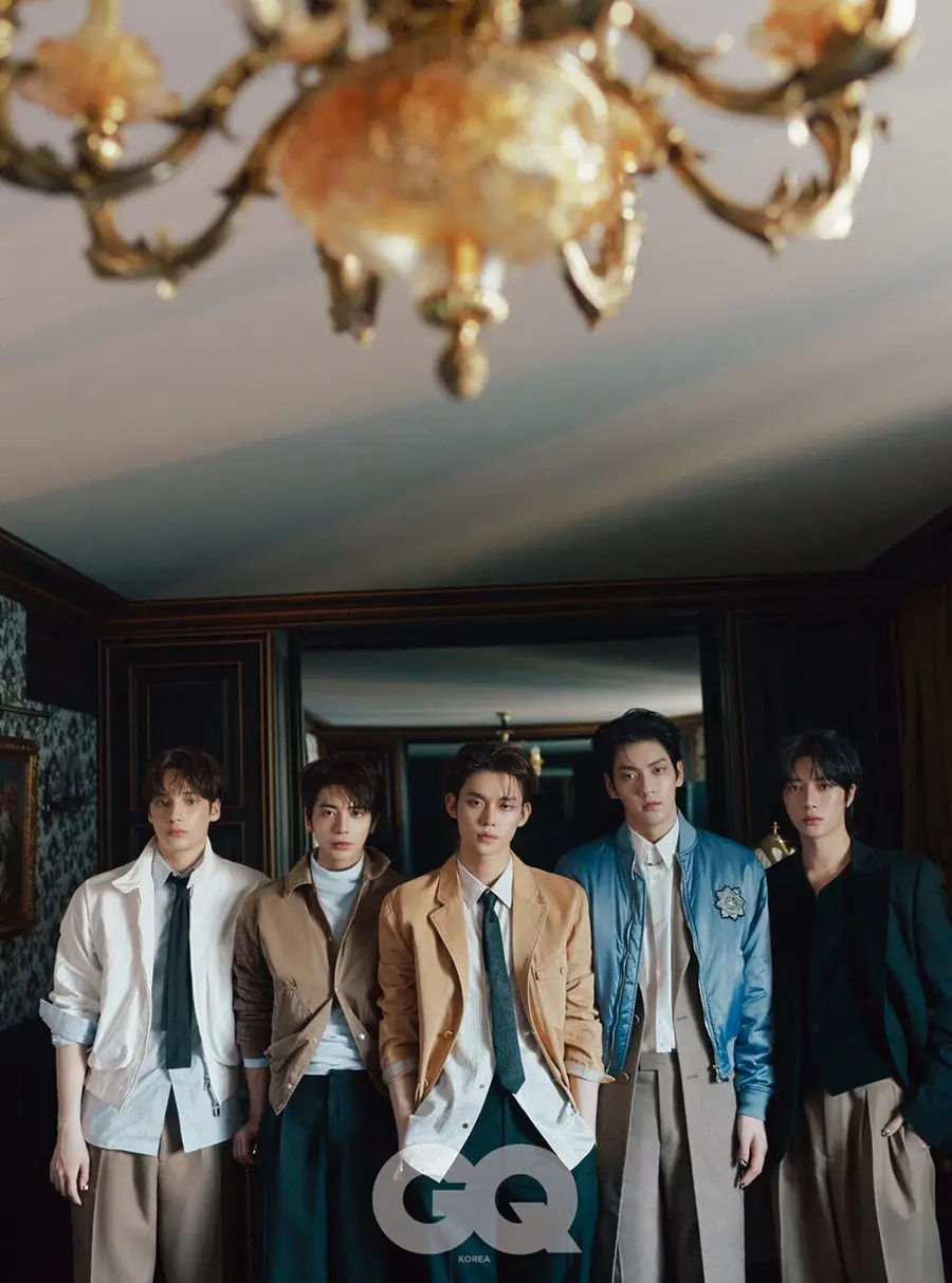 TXT @ GQ Korea April 2025