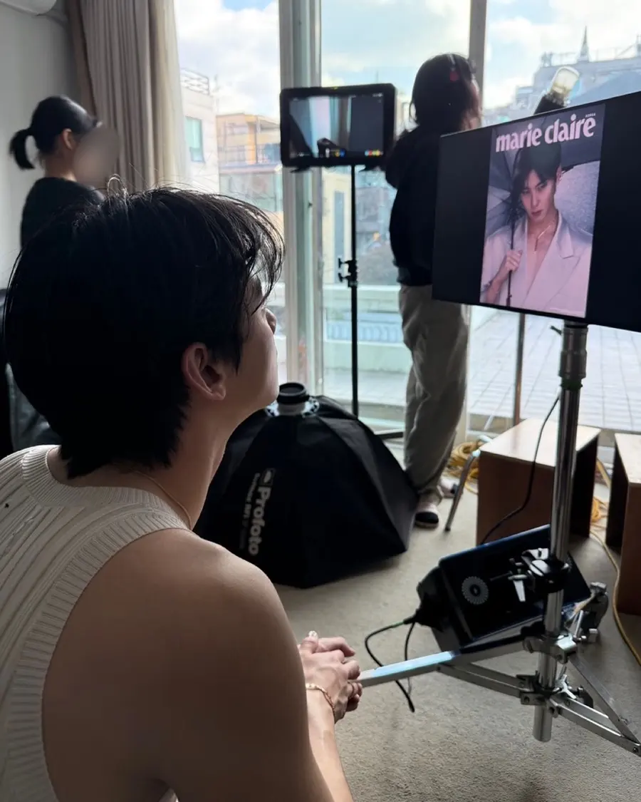 Cha Eun Woo @ Marie Claire Korea April 2025