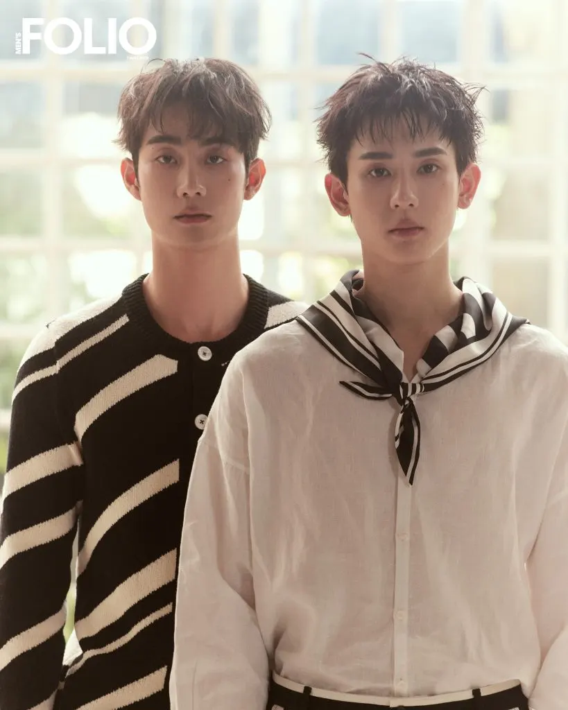 ฟอส จิรัชพงศ์ & บุ๊ค กษิดิ์เดช @ MEN'S FOLIO Thailand March 2025