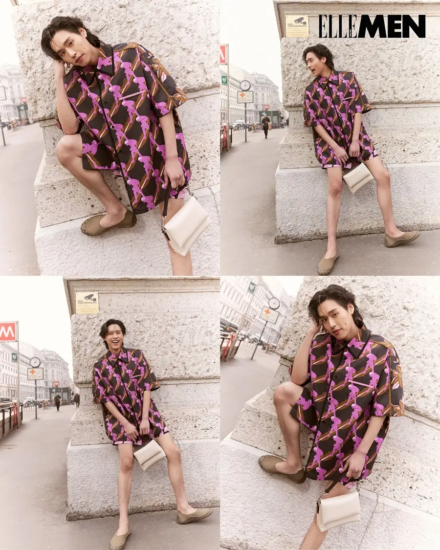 บิวกิ้น-พุฒิพงศ์ ,จอส เวอาห์ & ฟลุ๊ค-กวิน แคสกี้ ,4 หนุ่ม GELBOYS @ ELLE MEN Thailand March 2025