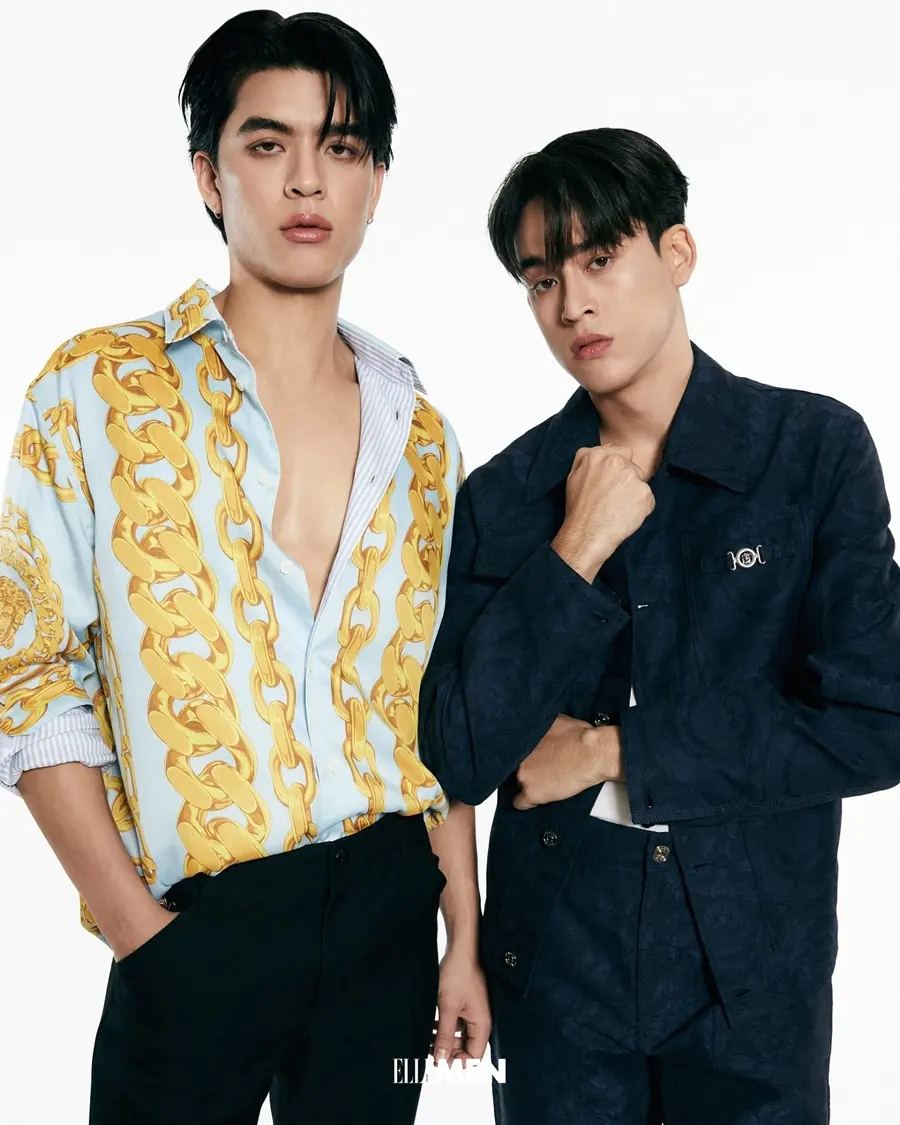 บิวกิ้น-พุฒิพงศ์ ,จอส เวอาห์ & ฟลุ๊ค-กวิน แคสกี้ ,4 หนุ่ม GELBOYS @ ELLE MEN Thailand March 2025