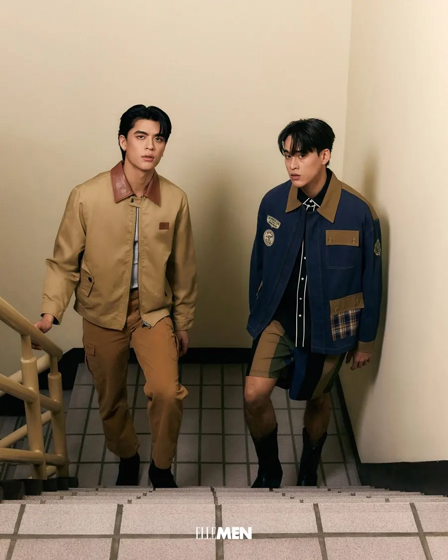 บิวกิ้น-พุฒิพงศ์ ,จอส เวอาห์ & ฟลุ๊ค-กวิน แคสกี้ ,4 หนุ่ม GELBOYS @ ELLE MEN Thailand March 2025