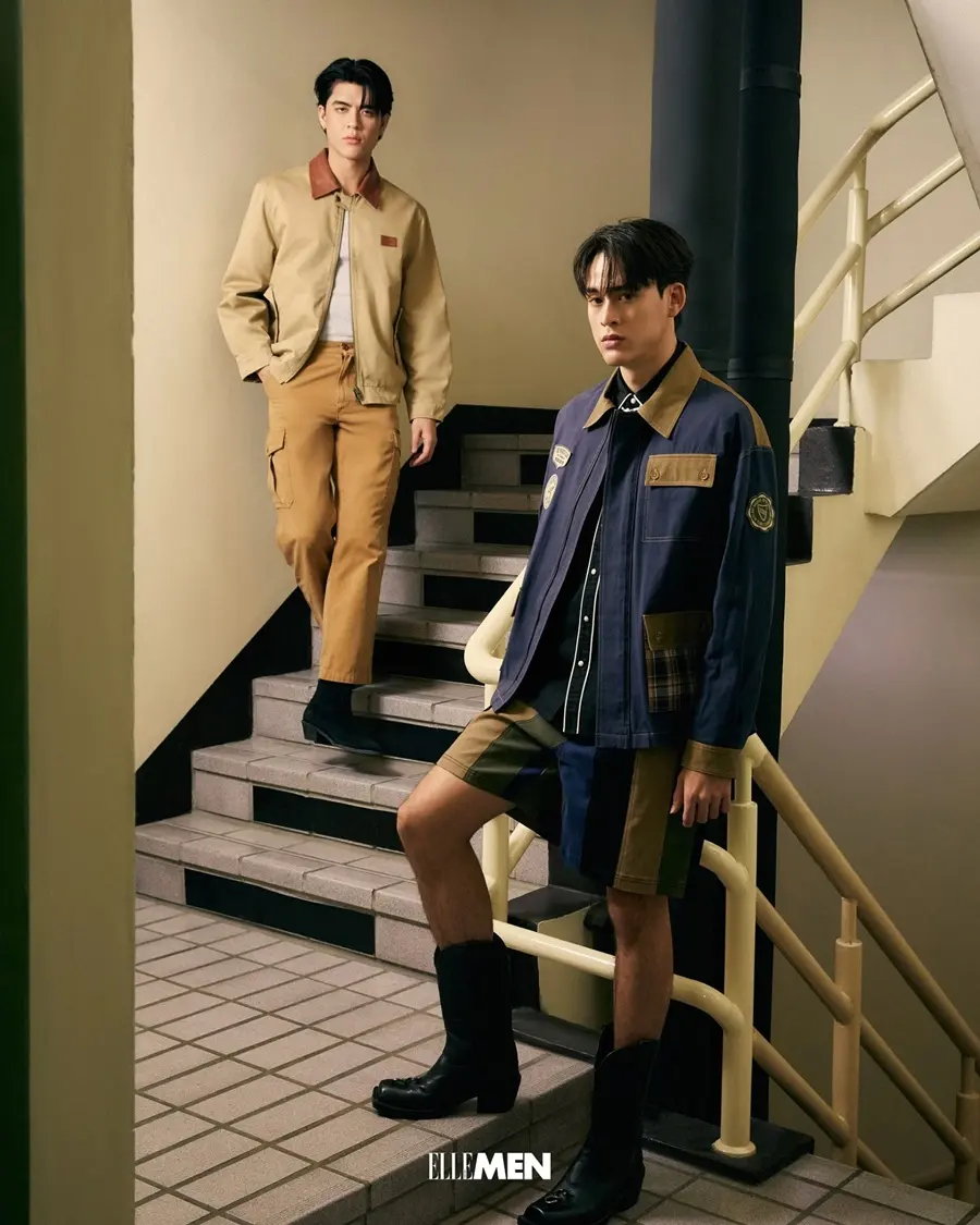 บิวกิ้น-พุฒิพงศ์ ,จอส เวอาห์ & ฟลุ๊ค-กวิน แคสกี้ ,4 หนุ่ม GELBOYS @ ELLE MEN Thailand March 2025