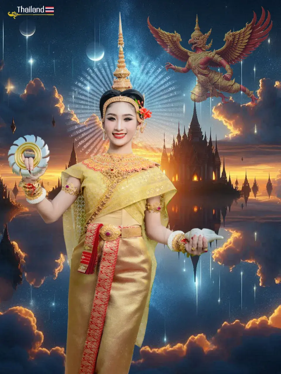 THAILAND 🇹🇭 | Thungsa Devi: Songkran Goddess 2025