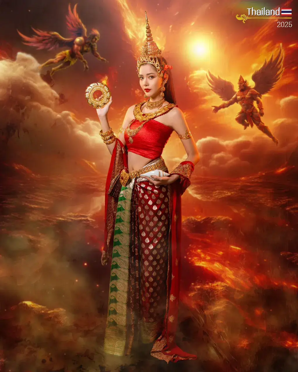 THAILAND 🇹🇭 | Thungsa Devi: Songkran Goddess 2025