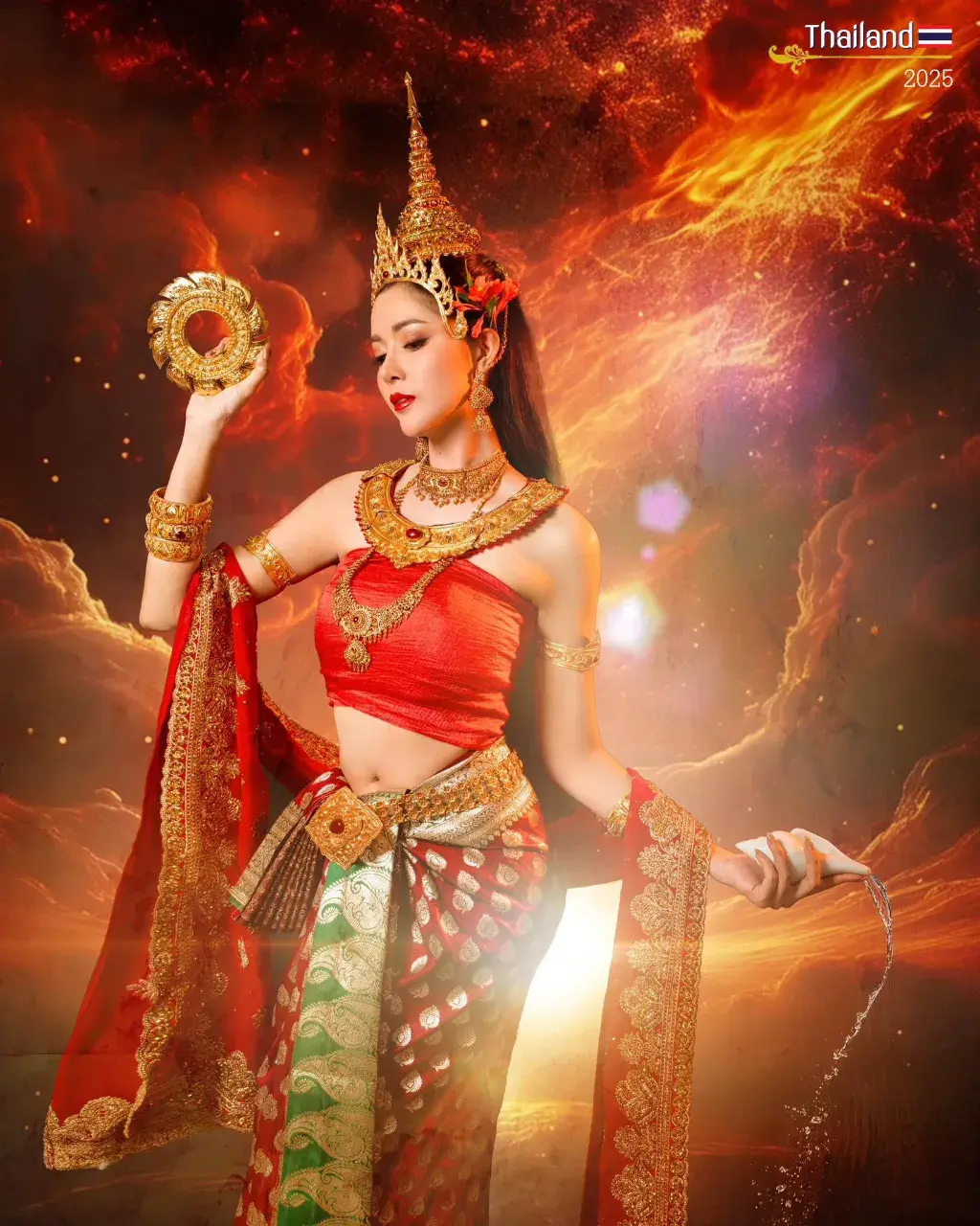 THAILAND 🇹🇭 | Thungsa Devi: Songkran Goddess 2025