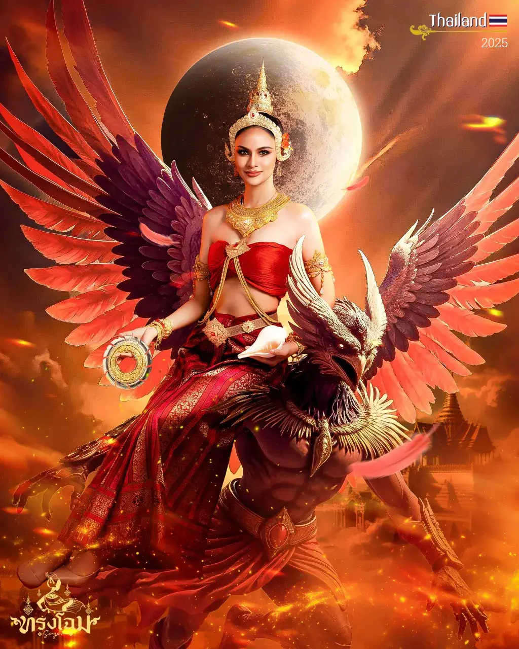 THAILAND 🇹🇭 | Thungsa Devi: Songkran Goddess 2025