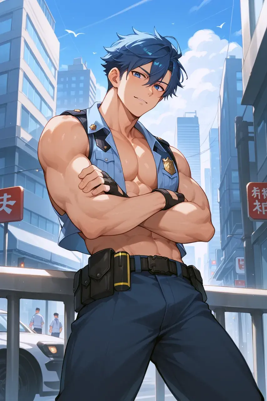 การ์ตูนผู้ชายหล่อเท่ 327