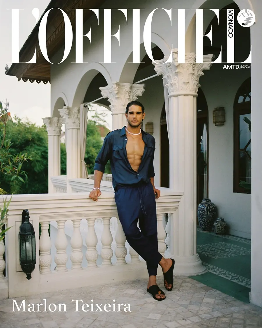 Marlon Teixeira @ L&rsquo;OFFICIEL Monaco April 2025