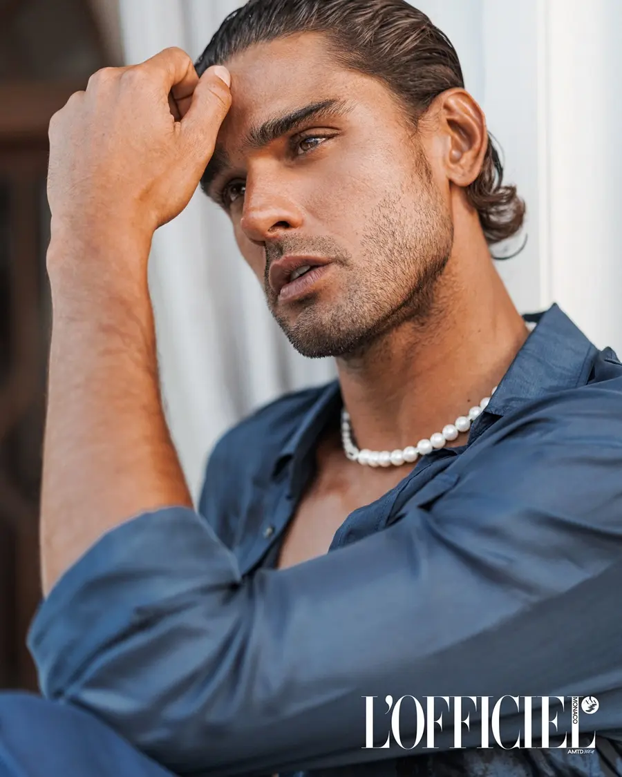 Marlon Teixeira @ L&rsquo;OFFICIEL Monaco April 2025