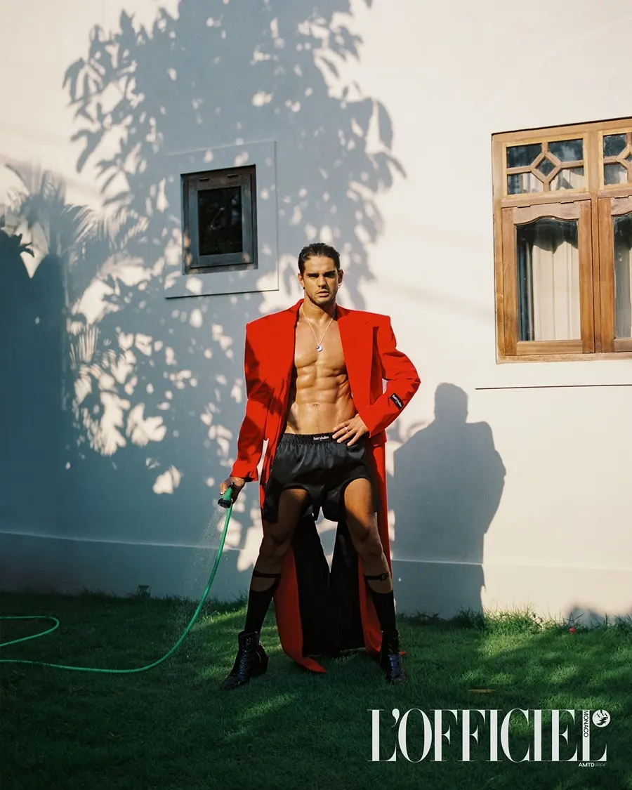 Marlon Teixeira @ L&rsquo;OFFICIEL Monaco April 2025