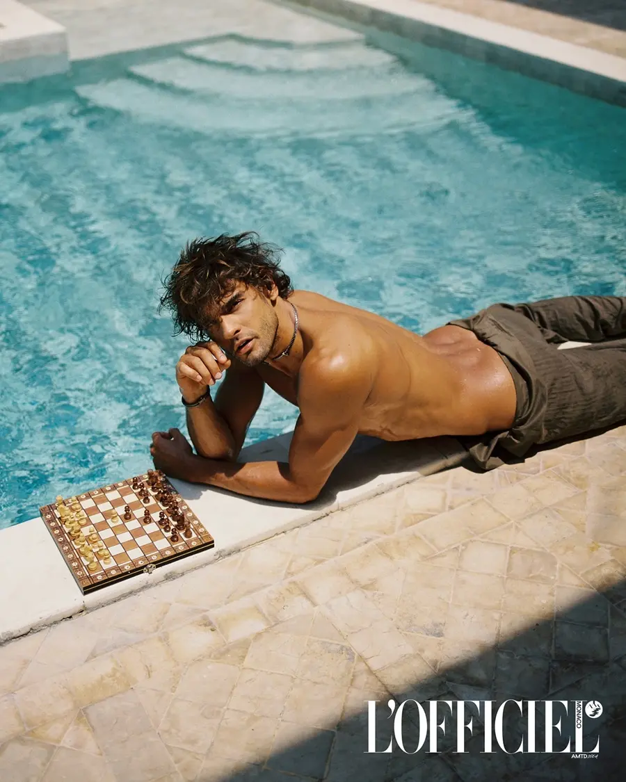 Marlon Teixeira @ L&rsquo;OFFICIEL Monaco April 2025