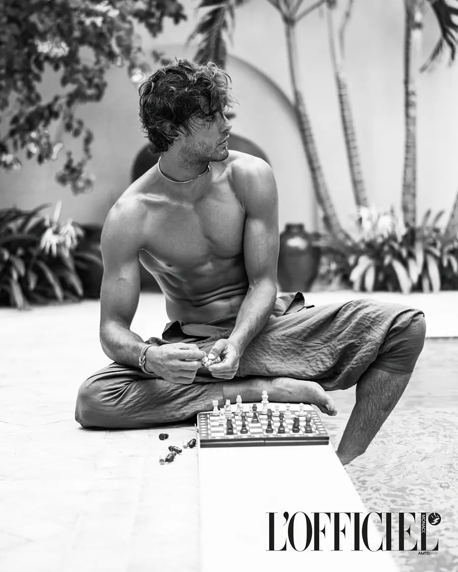 Marlon Teixeira @ L&rsquo;OFFICIEL Monaco April 2025