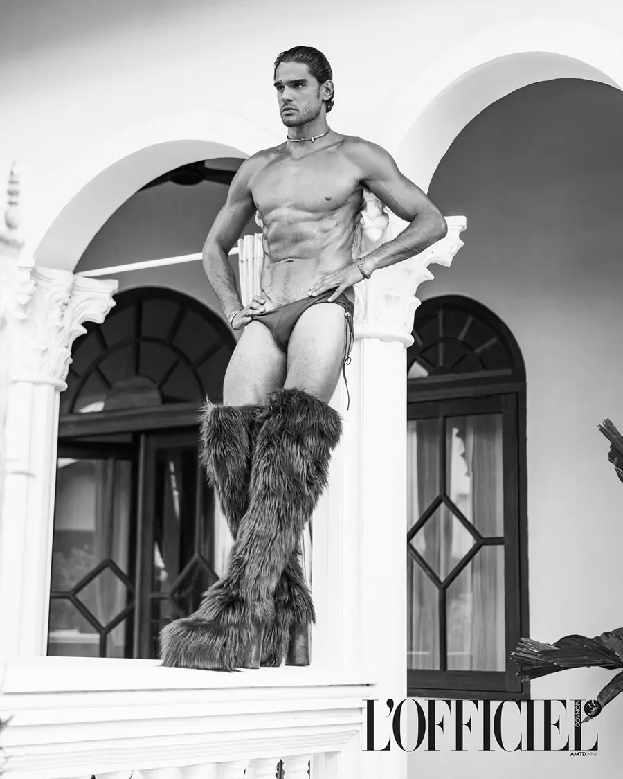 Marlon Teixeira @ L&rsquo;OFFICIEL Monaco April 2025