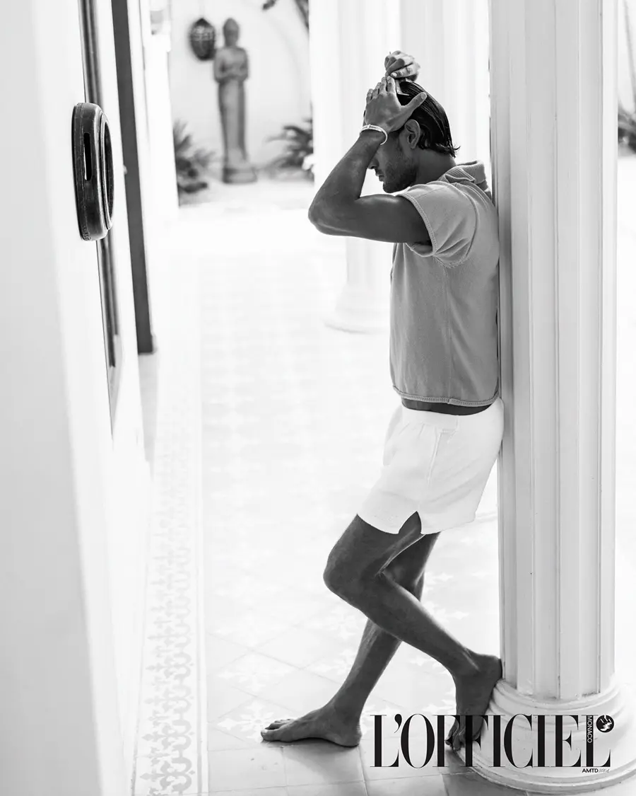 Marlon Teixeira @ L&rsquo;OFFICIEL Monaco April 2025