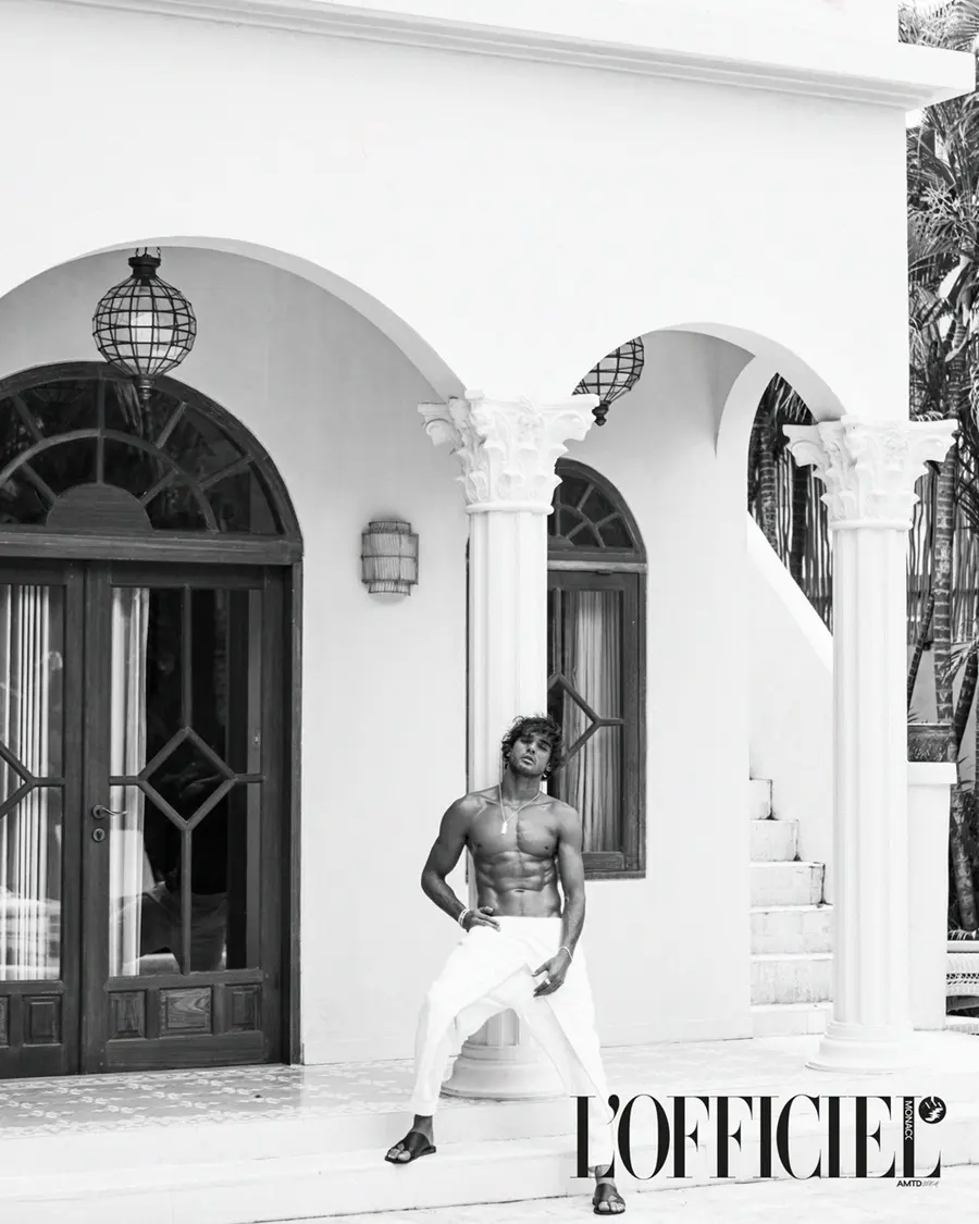 Marlon Teixeira @ L&rsquo;OFFICIEL Monaco April 2025