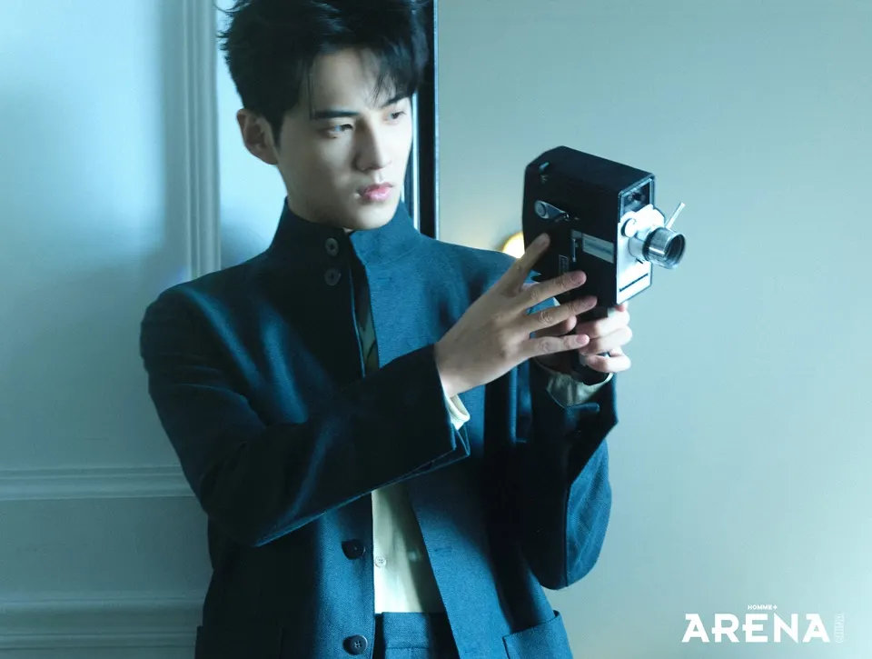 Gu Zicheng @ Arena HOMME+ China March 2025