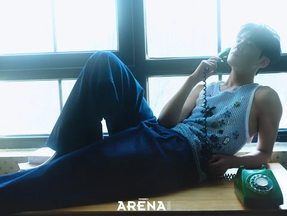 Gu Zicheng @ Arena HOMME+ China March 2025