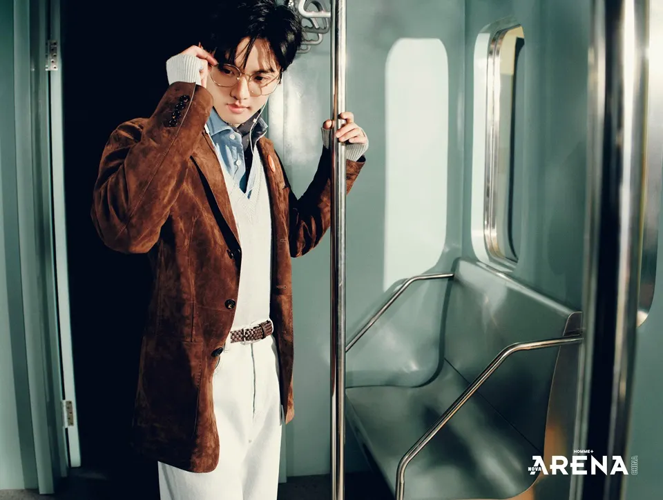 Zhou Junwei @ Arena HOMME+ China April 2025